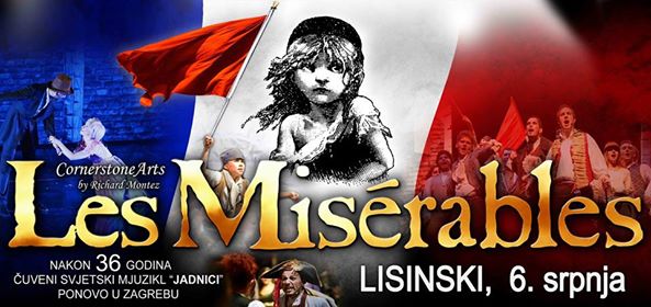 Mjuzikl “Les Misérables” – Jadnici u Lisinskom