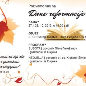 Dani reformacije u Laslovu