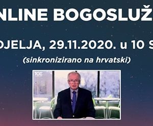 Zajedničko online bogoslužje