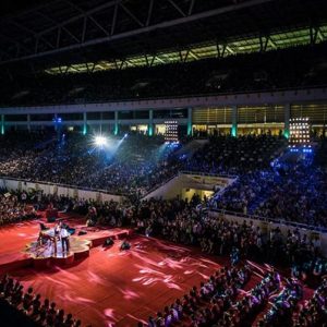 Nick Vujičić govorio o Bogu pred 25.000 Vijetnamaca